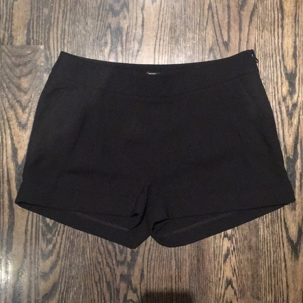 Black fancy shorts